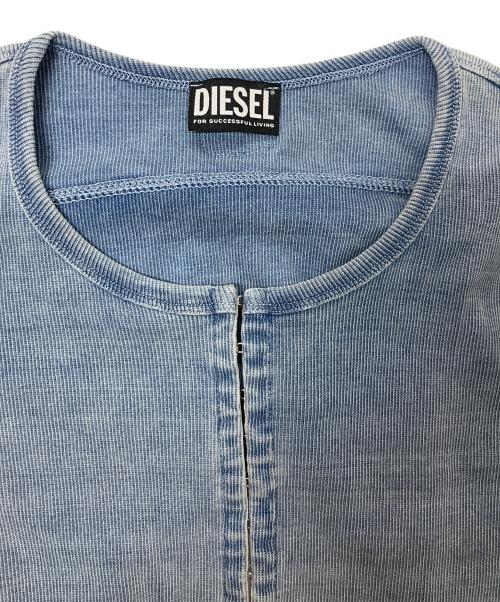 DIESEL（ディーゼル）DIESEL (ディーゼル) T-HILDY-LS ブルー サイズ:Mの古着・服飾アイテム