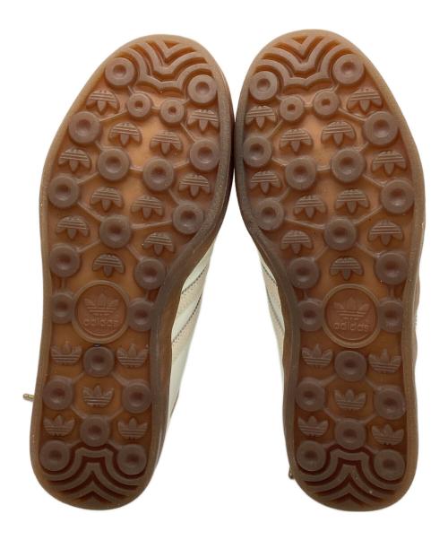 adidas（アディダス）adidas (アディダス) FOOT INDUSTRY (フットインダストリー) Gazelle Indoor / ローカットスニーカー ベージュ×ホワイト サイズ:23.5の古着・服飾アイテム