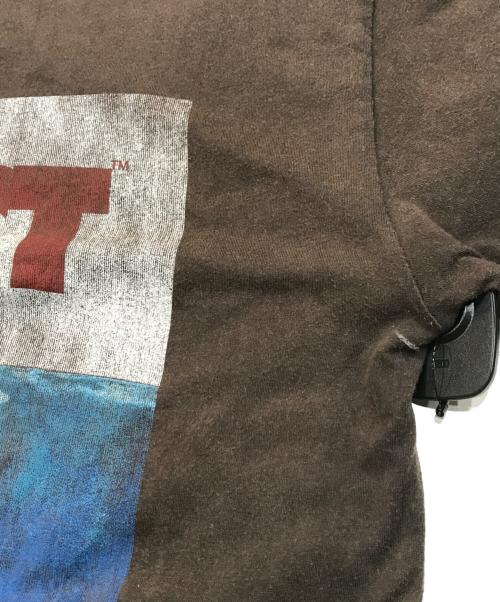 FUCT（ファクト）FUCT (ファクト) プリントTシャツ ブラウン サイズ:Mの古着・服飾アイテム