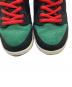 中古・古着 NIKE (ナイキ) DUNK LOW PRO SB REPTILE GUCCI グリーン×ブラック サイズ:27cm：18000円
