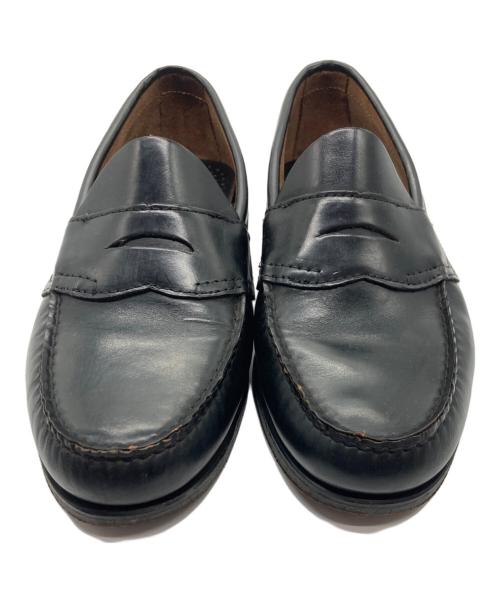 G.H.BASS（ジーエイチバス）G.H.BASS (ジーエイチバス) コインローファー ブラック サイズ:7の古着・服飾アイテム