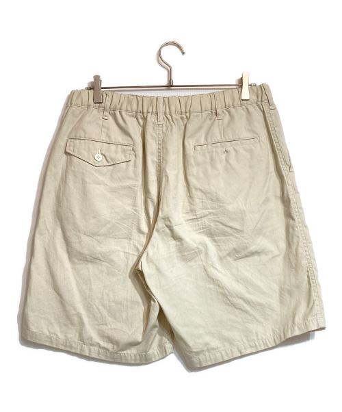 BLUE BLUE（ブルーブルー）BLUE BLUE (ブルーブルー) ワークオックス イージーショーツ ベージュ サイズ:3の古着・服飾アイテム