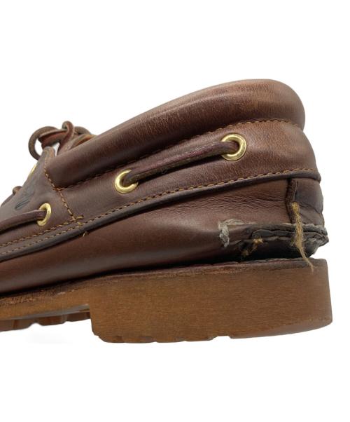 Timberland（ティンバーランド）Timberland (ティンバーランド) 3eyeデッキシューズ ブラウン サイズ:8Wの古着・服飾アイテム