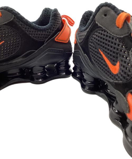 NIKE（ナイキ）NIKE (ナイキ) SHOX TL NOVA SP ブラック×オレンジ サイズ:28.5の古着・服飾アイテム