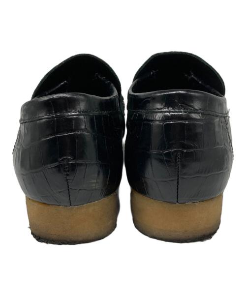 CLARKS（クラークス）CLARKS (クラークス) Walla Loafer Black Croc ブラック サイズ:26.5cmの古着・服飾アイテム
