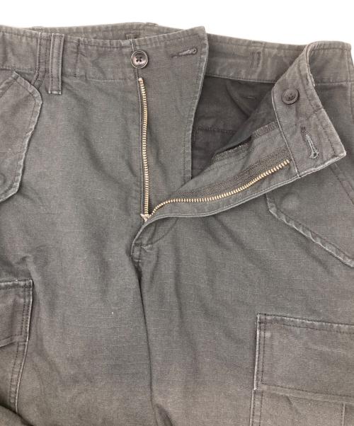 stussy（ステューシー）stussy (ステューシー) MILITARY CARGO PANT RIPSTOP ブラック サイズ:28の古着・服飾アイテム