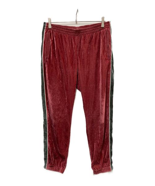 SUPREME（シュプリーム）SUPREME (シュプリーム) Velour Track Pant ボルドー サイズ:Lの古着・服飾アイテム