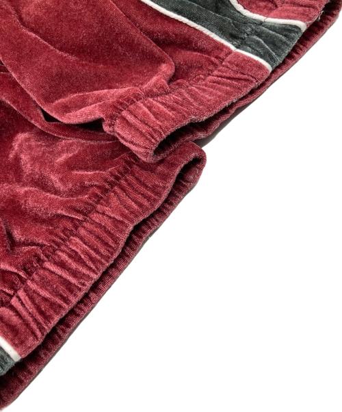 SUPREME（シュプリーム）SUPREME (シュプリーム) Velour Track Pant ボルドー サイズ:Lの古着・服飾アイテム