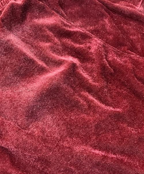 SUPREME（シュプリーム）SUPREME (シュプリーム) Velour Track Pant ボルドー サイズ:Lの古着・服飾アイテム