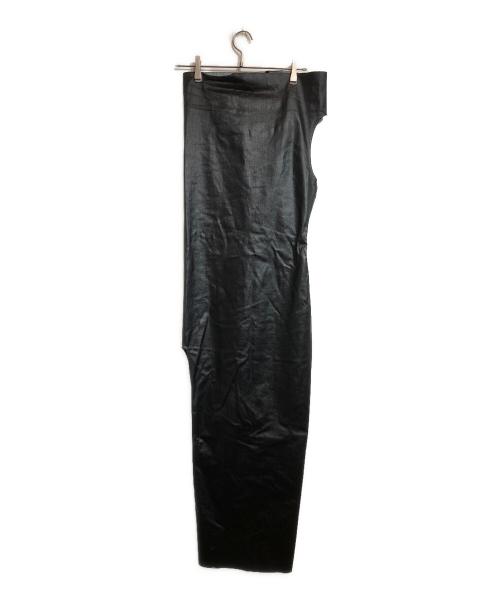 RICK OWENS（リックオウエンス）RICK OWENS (リックオウエンス) Athena Denim Maxi Dress ブラック サイズ:42の古着・服飾アイテム