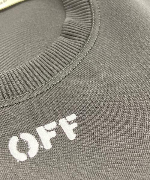 OFFWHITE（オフホワイト）OFFWHITE (オフホワイト) ボンディングロゴカットソー ブラック サイズ:40の古着・服飾アイテム