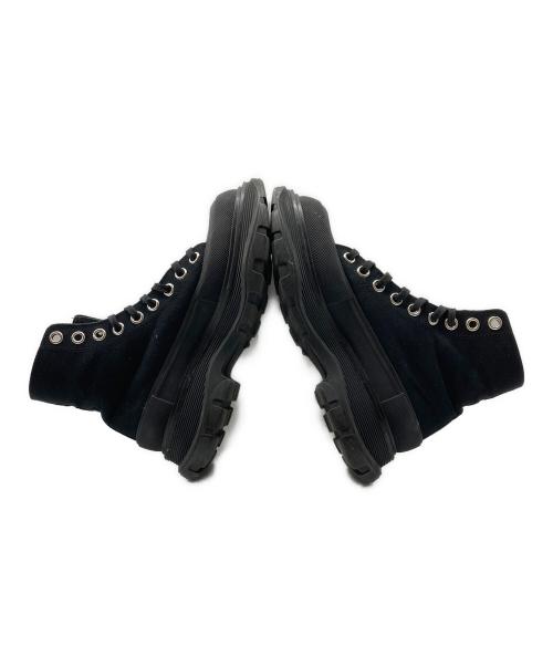 ALEXANDER McQUEEN（アレキサンダーマックイーン）ALEXANDER McQUEEN (アレキサンダーマックイーン) TREAD SLICK HIGH Boots ブラック サイズ:36の古着・服飾アイテム