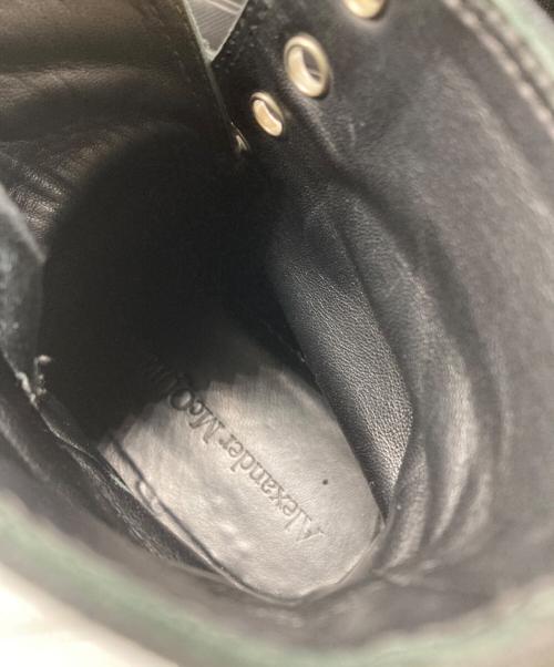 ALEXANDER McQUEEN（アレキサンダーマックイーン）ALEXANDER McQUEEN (アレキサンダーマックイーン) TREAD SLICK HIGH Boots ブラック サイズ:36の古着・服飾アイテム