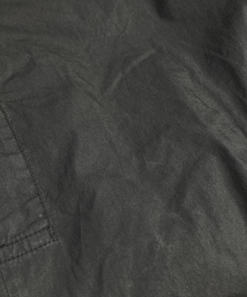 STONE ISLAND SHADOW PROJECT（ストーンアイランド シャドウプロジェクト）STONE ISLAND SHADOW PROJECT (ストーンアイランド シャドウプロジェクト) プルオーバーバンドカラーシャツ ブラック サイズ:Mの古着・服飾アイテム