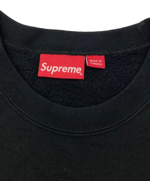 SUPREME（シュプリーム）SUPREME (シュプリーム) small Box Crewneck ブラック サイズ:Lの古着・服飾アイテム