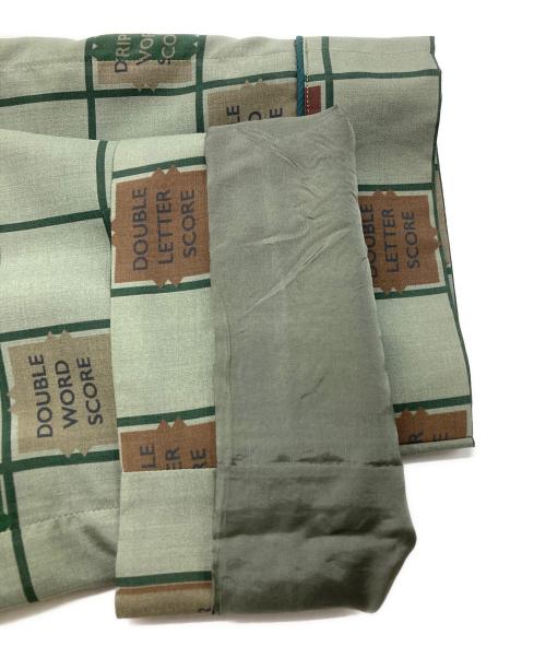 sacai（サカイ）sacai (サカイ) EMOTIONALLY UNAVAILABLE (エモーショナリー・アンアベイラブル) ベルテッドパンツ オリーブ サイズ:2の古着・服飾アイテム