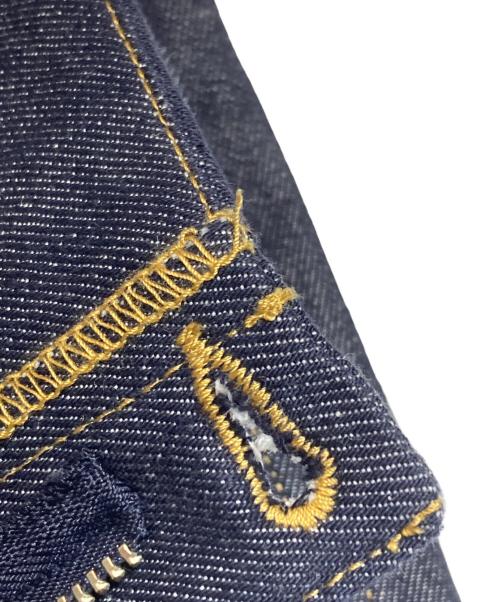 cygne（シーニュ）cygne (シーニュ) タックワイドデニムパンツ インディゴ サイズ:0Tの古着・服飾アイテム