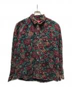 SUPREMEシュプリーム）の古着「Digi Floral Corduroy Shirt」｜グリーン×パープル