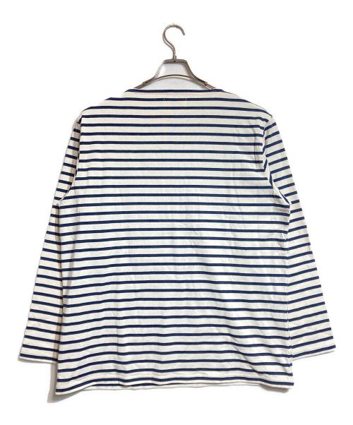 eYe COMME des GARCONS JUNYAWATANABE MAN（アイ コム デ ギャルソン ジュンヤ ワタナベ マン）eYe COMME des GARCONS JUNYAWATANABE MAN (アイ コム デ ギャルソン ジュンヤ ワタナベ マン) パッチワークボーダーカットソー ベージュ サイズ:Mの古着・服飾アイテム