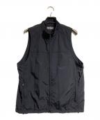 WILD THINGSワイルドシングス）の古着「ナイロンベスト」｜ブラック