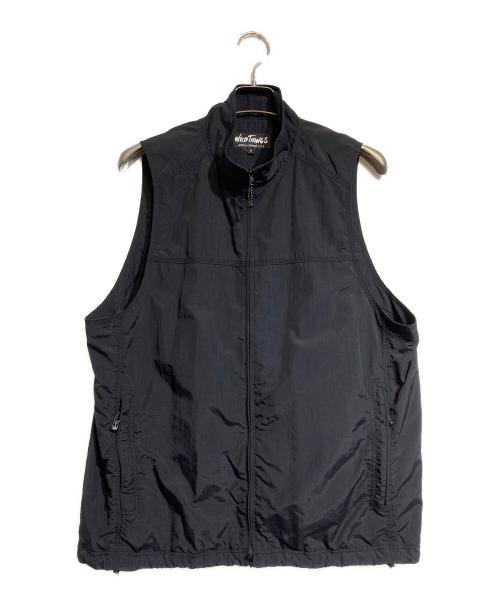 WILD THINGS（ワイルドシングス）WILD THINGS (ワイルドシングス) ナイロンベスト ブラック サイズ:Mの古着・服飾アイテム