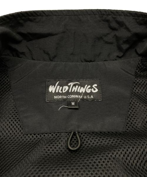 WILD THINGS（ワイルドシングス）WILD THINGS (ワイルドシングス) ナイロンベスト ブラック サイズ:Mの古着・服飾アイテム