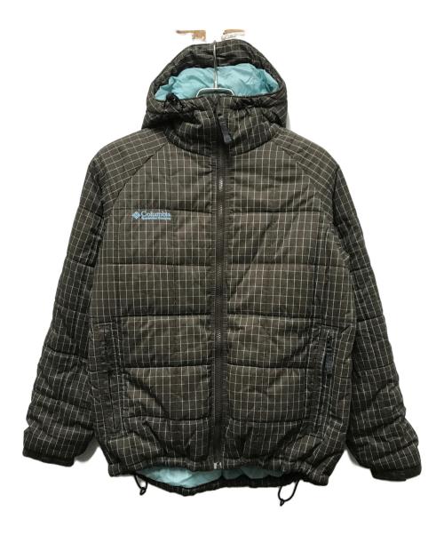 Columbia（コロンビア）Columbia (コロンビア) キュンブーグレイシャージャケット ブラウン×ブルー サイズ:Sの古着・服飾アイテム