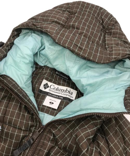 Columbia（コロンビア）Columbia (コロンビア) キュンブーグレイシャージャケット ブラウン×ブルー サイズ:Sの古着・服飾アイテム