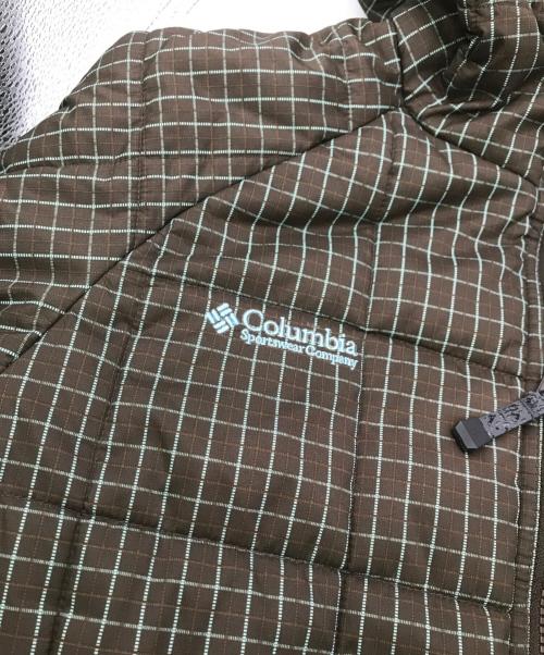 Columbia（コロンビア）Columbia (コロンビア) キュンブーグレイシャージャケット ブラウン×ブルー サイズ:Sの古着・服飾アイテム