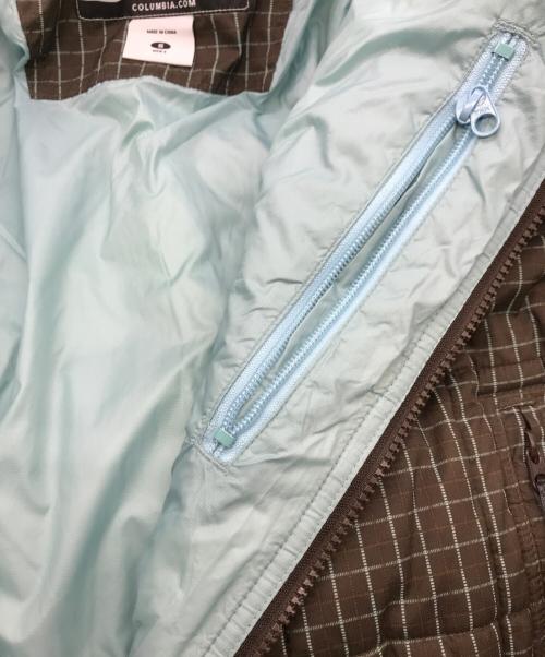 Columbia（コロンビア）Columbia (コロンビア) キュンブーグレイシャージャケット ブラウン×ブルー サイズ:Sの古着・服飾アイテム