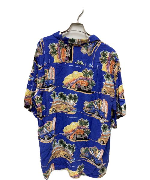 reyn spooner（レイン スプナー）reyn spooner (レイン スプナー) アロハシャツ ブルー サイズ:XLの古着・服飾アイテム