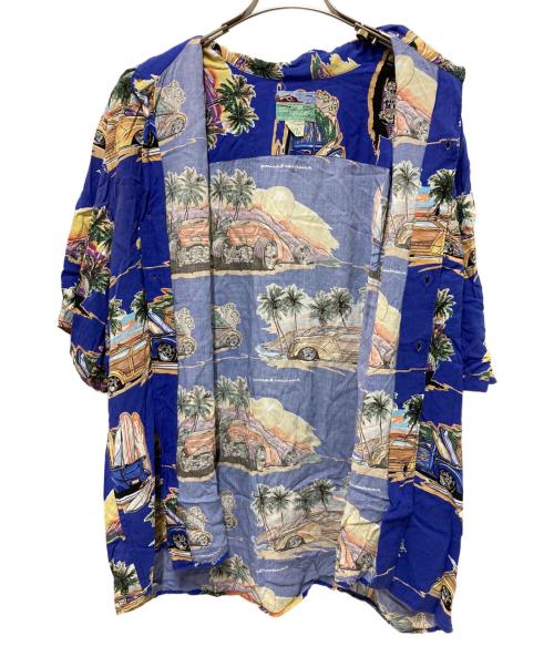 reyn spooner（レイン スプナー）reyn spooner (レイン スプナー) アロハシャツ ブルー サイズ:XLの古着・服飾アイテム