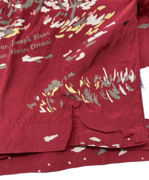 Porter Classic（ポータークラシック）Porter Classic (ポータークラシック) フィルムアロハシャツ レッド サイズ:Ｌの古着・服飾アイテム