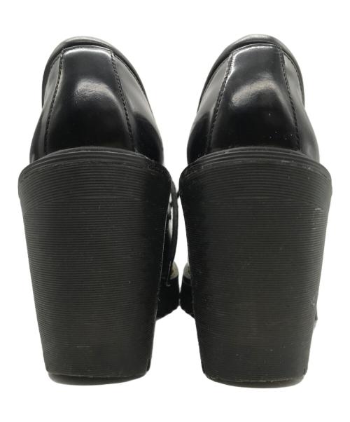 Dr.Martens（ドクターマーチン）Dr.Martens (ドクターマーチン) チャンキーヒールシューズ ブラック サイズ:US L 6の古着・服飾アイテム