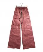 RICK OWENSリックオウエンス）の古着「Porterville Cargobelas」｜ピンク