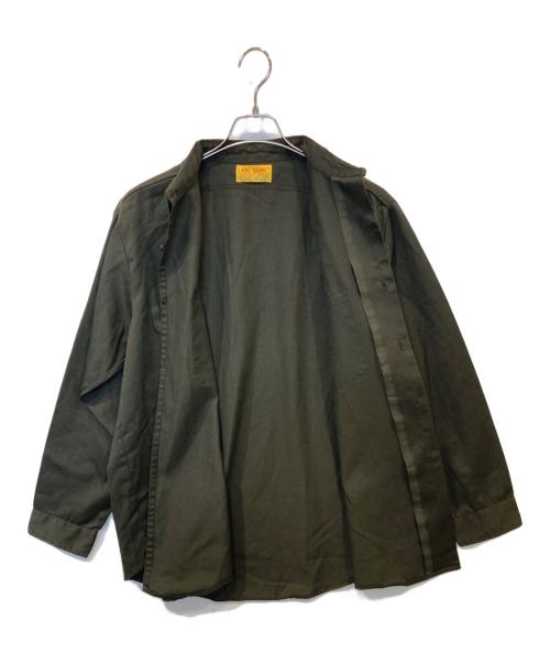 BIG YANK（ビッグヤンク）BIG YANK (ビッグヤンク) 70’Sワークシャツ カーキ サイズ:表記がないため不明の古着・服飾アイテム