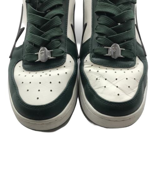 A BATHING APE（ア ベイシング エイプ）A BATHING APE (ア ベイシング エイプ) BAPESTA OS グリーン×ホワイト サイズ:27.5の古着・服飾アイテム