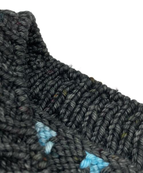 NAMESAKE（ネイムセイク）namesake (ネイムセイク) ニットベスト ブルー サイズ:XLの古着・服飾アイテム