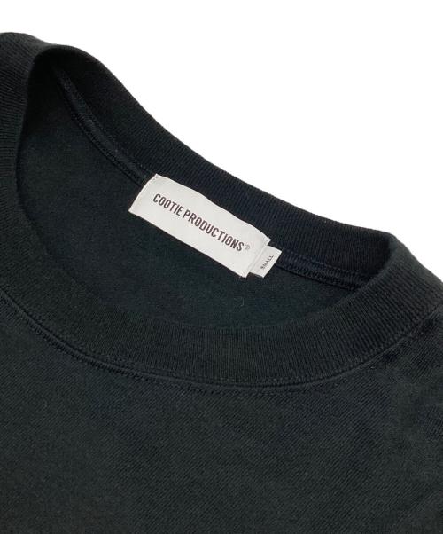 COOTIE PRODUCTIONS（クーティープロダクツ）COOTIE PRODUCTIONS (クーティープロダクツ) Jacquard Sleeve S/S Tee ブラック サイズ:Sの古着・服飾アイテム