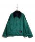 Barbour（バブアー）の古着「TRANSPORT REVERSIBLE BLOUSON」｜ブラック×グリーン