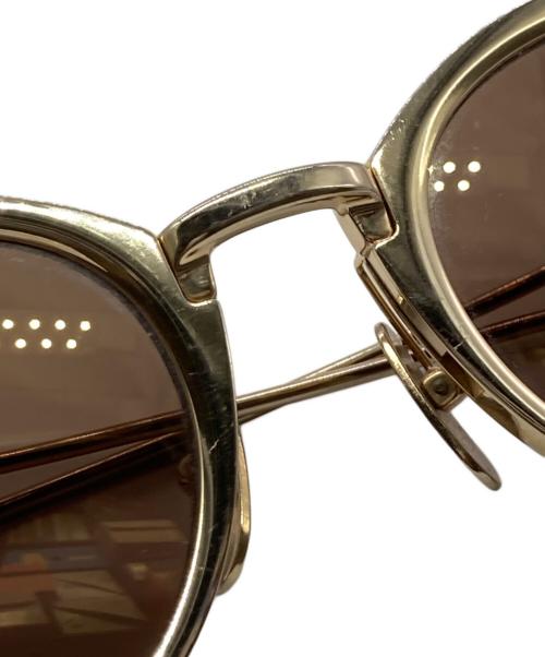 Thom Browne（トムブラウン）Thom Browne (トムブラウン) サングラス ゴールドの古着・服飾アイテム