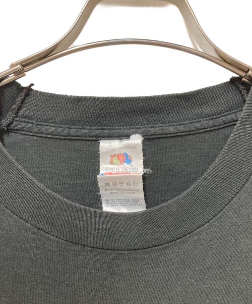 FRUIT OF THE LOOM（フルーツオブザルーム）FRUIT OF THE LOOM (フルーツオブザルーム) 企業プリントTシャツ ブラック サイズ:Lの古着・服飾アイテム