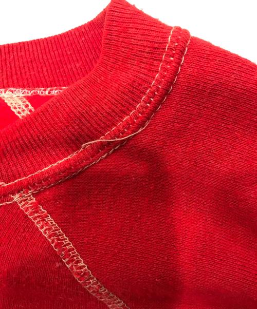 Wrangler（ラングラー）Wrangler (ラングラー) 半袖プリントスウェット レッド サイズ:Ｌの古着・服飾アイテム