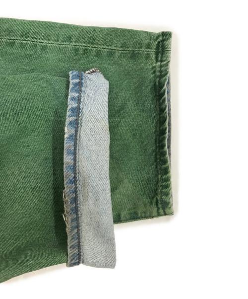 thisisneverthat（ディスイズネバーザット）thisisneverthat (ディスイズネバーザット) レギュラージーンズマルチ ブルー×グリーン サイズ:Lの古着・服飾アイテム