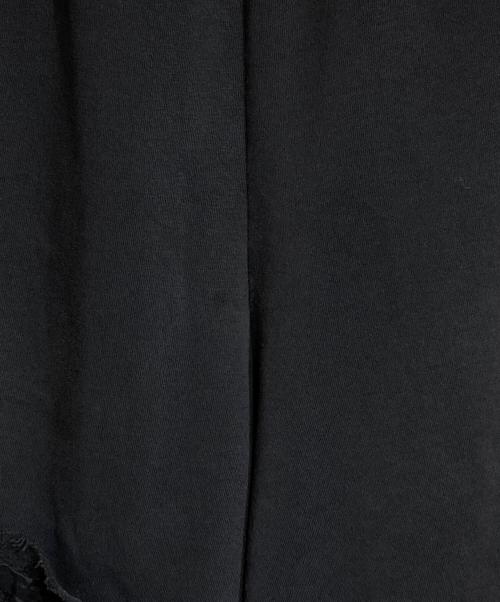 MM6 Maison Margiela（エムエムシックスメゾンマルジェラ）MM6 Maison Margiela (エムエムシックスメゾンマルジェラ) 再構築バギースウェットパンツ ブラック サイズ:Mの古着・服飾アイテム