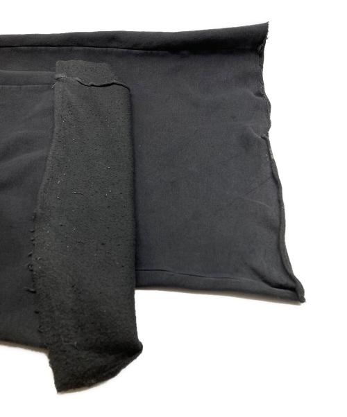 MM6 Maison Margiela（エムエムシックスメゾンマルジェラ）MM6 Maison Margiela (エムエムシックスメゾンマルジェラ) 再構築バギースウェットパンツ ブラック サイズ:Mの古着・服飾アイテム