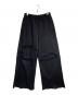 MM6 Maison Margiela（エムエムシックスメゾンマルジェラ）の古着「再構築バギースウェットパンツ」｜ブラック