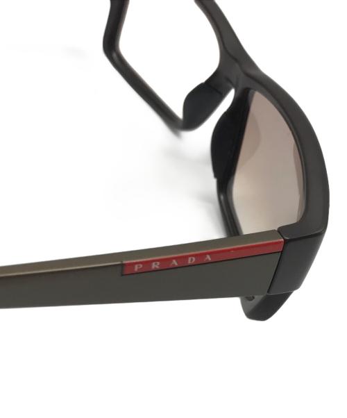 PRADA SPORTS（プラダスポーツ）PRADA SPORTS (プラダスポーツ) スクエアサングラス ブラウン サイズ:SIZE 59□51の古着・服飾アイテム