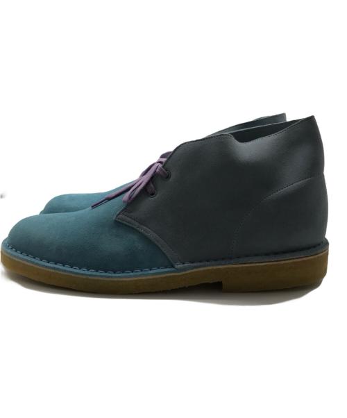 CLARKS（クラークス）CLARKS (クラークス) LEVI'S (リーバイス) Desert Boot ブルー サイズ:28.5の古着・服飾アイテム