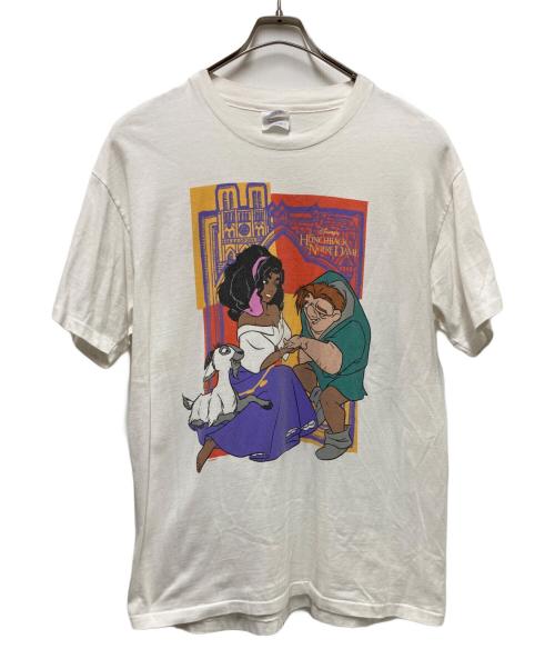 Hanes（ヘインズ）Hanes (ヘインズ) アニメムービープリントTシャツ ホワイト サイズ:Lの古着・服飾アイテム